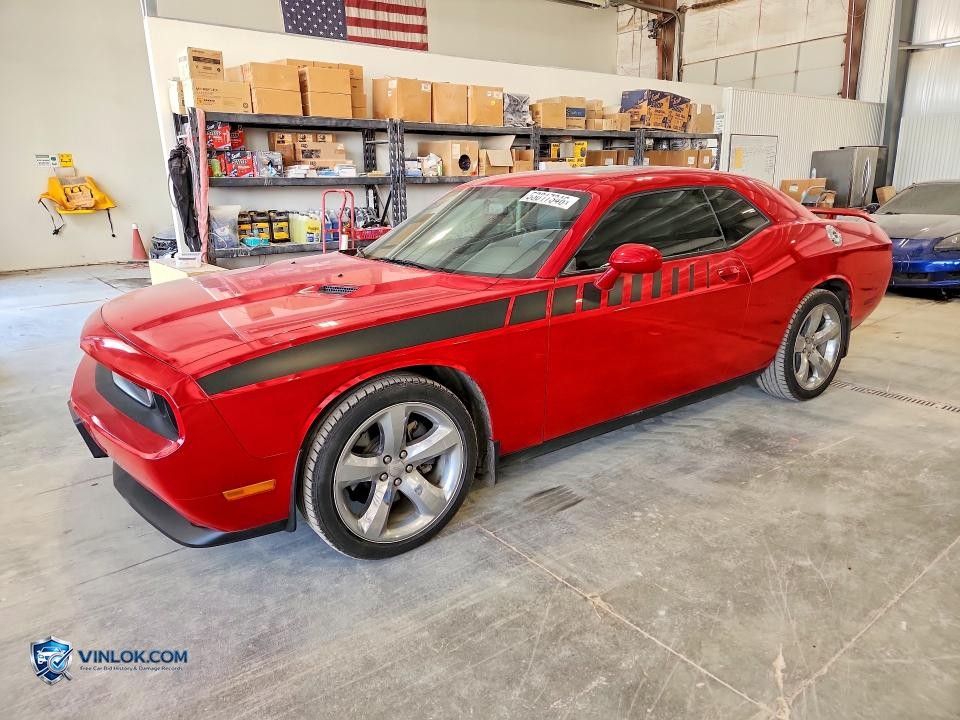 2012 DODGE CHALLENGER SXT – Lot 53017346 auction photo