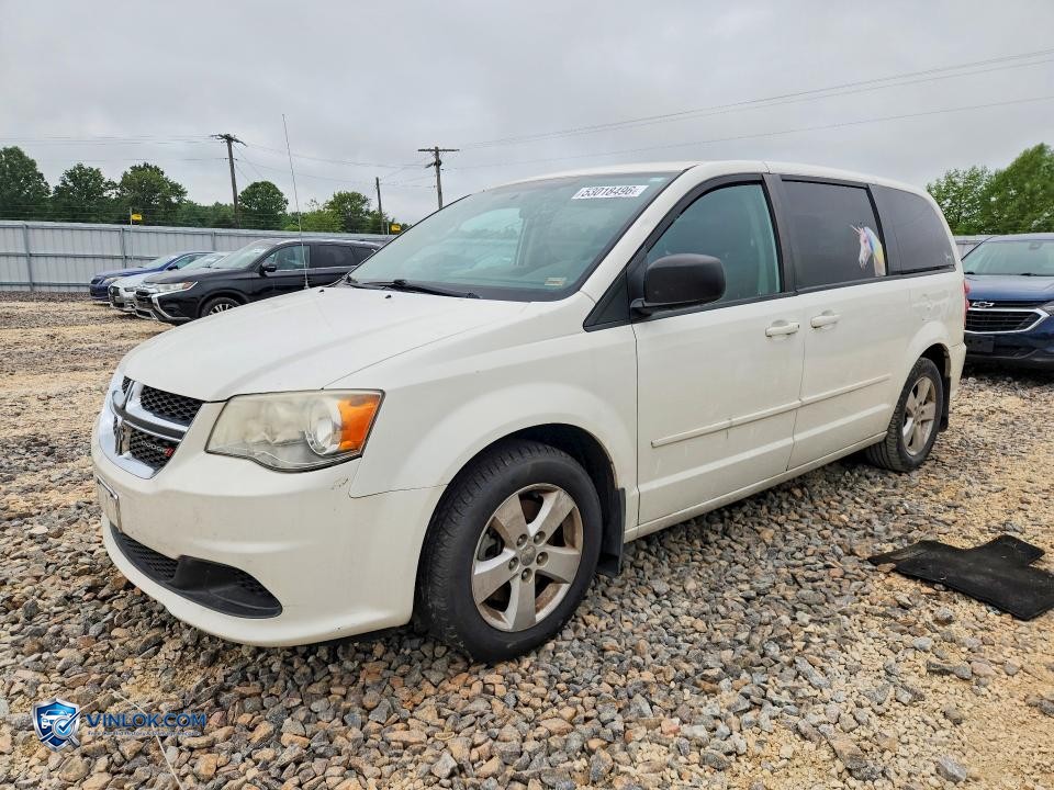 2013 DODGE GRAND CARAVAN SE – Lot 53018496 auction photo