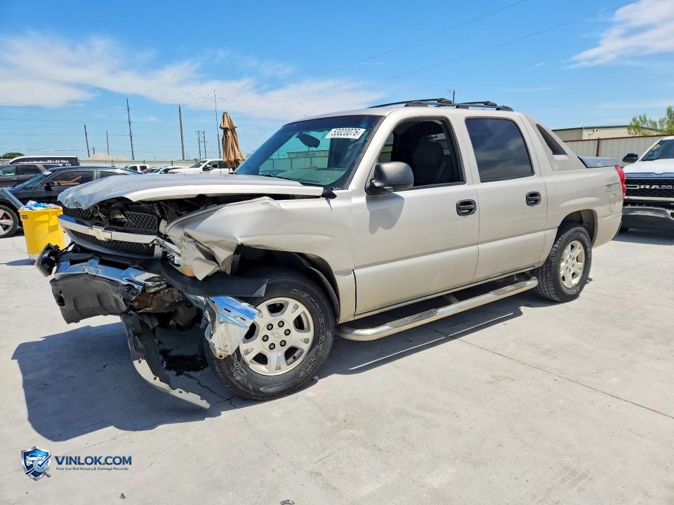 2004 CHEVROLET AVALANCHE C1500 – Lot 53020076 auction photo