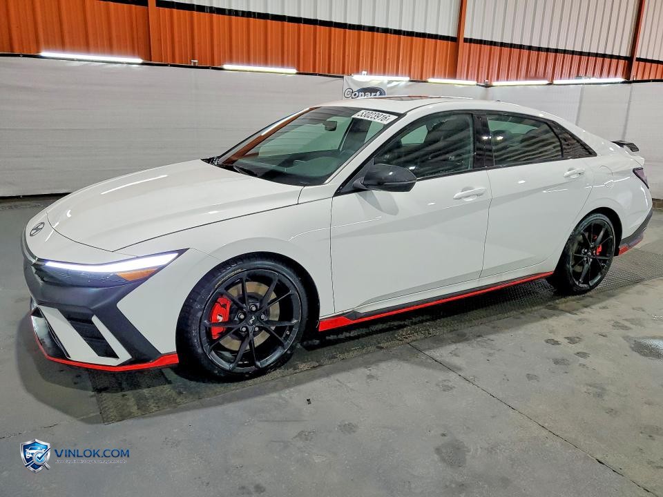 2025 HYUNDAI ELANTRA N BASE – Lot 53023916 auction photo