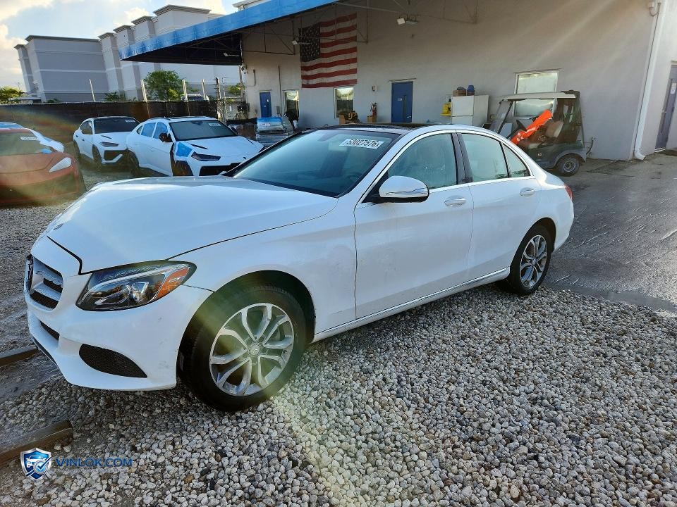 2015 MERCEDES-BENZ C 300 4MATIC – Lot 53027576 auction photo