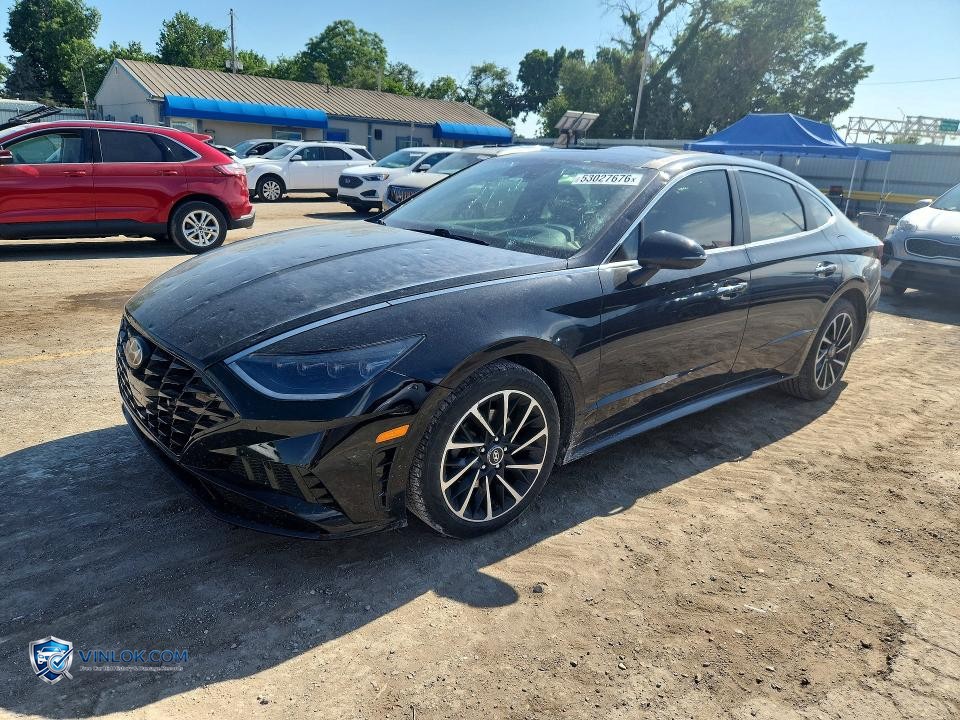 2021 HYUNDAI SONATA LIMITED – Lot 53027676 auction photo