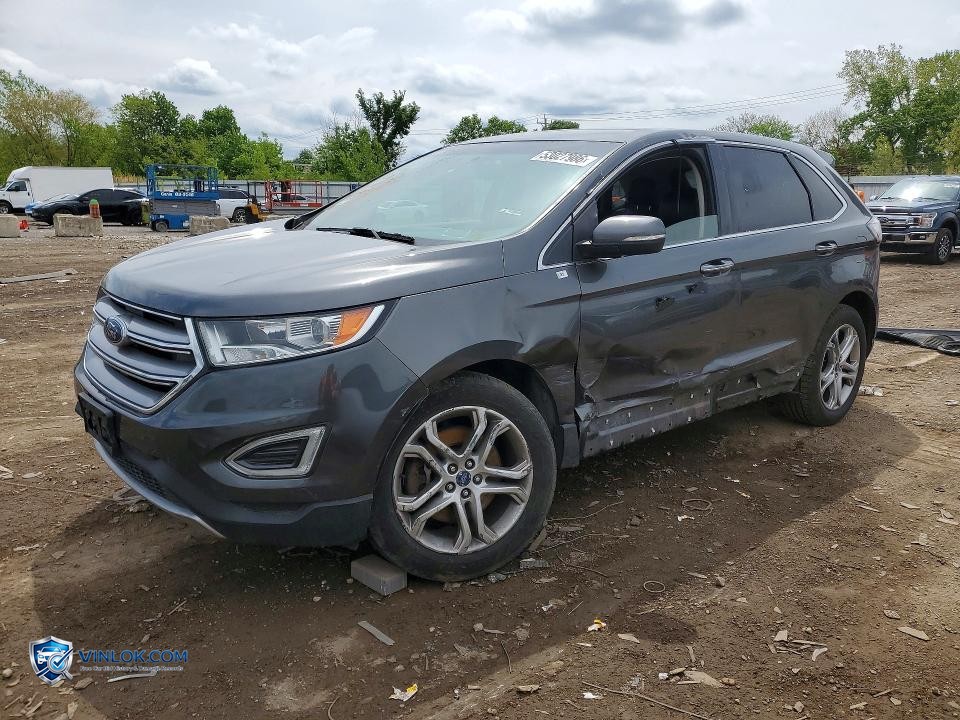 2016 FORD EDGE TITANIUM – Lot 53027986 auction photo