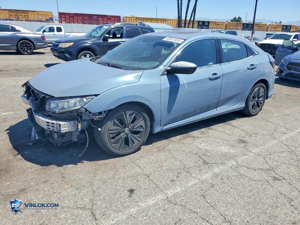 2019 HONDA CIVIC EX – Lot 53031826 auction photo