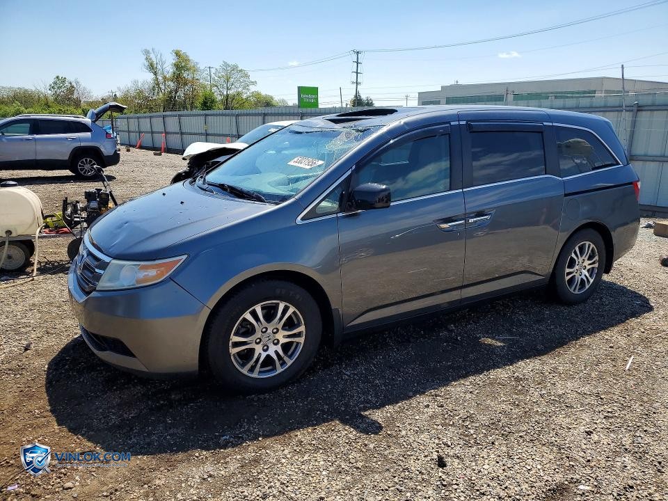 2012 HONDA ODYSSEY EXL – Lot 53031956 auction photo