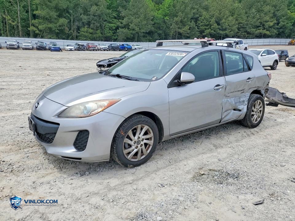 2013 MAZDA 3 I – Lot 53032936 auction photo