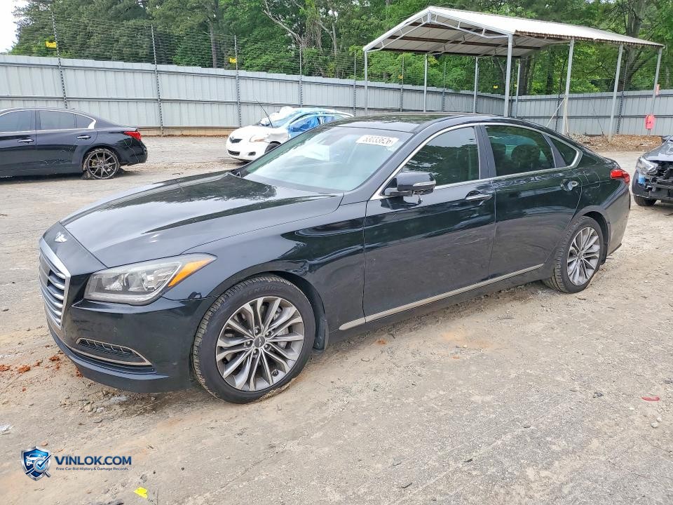2015 HYUNDAI GENESIS 3.8L – Lot 53033626 auction photo