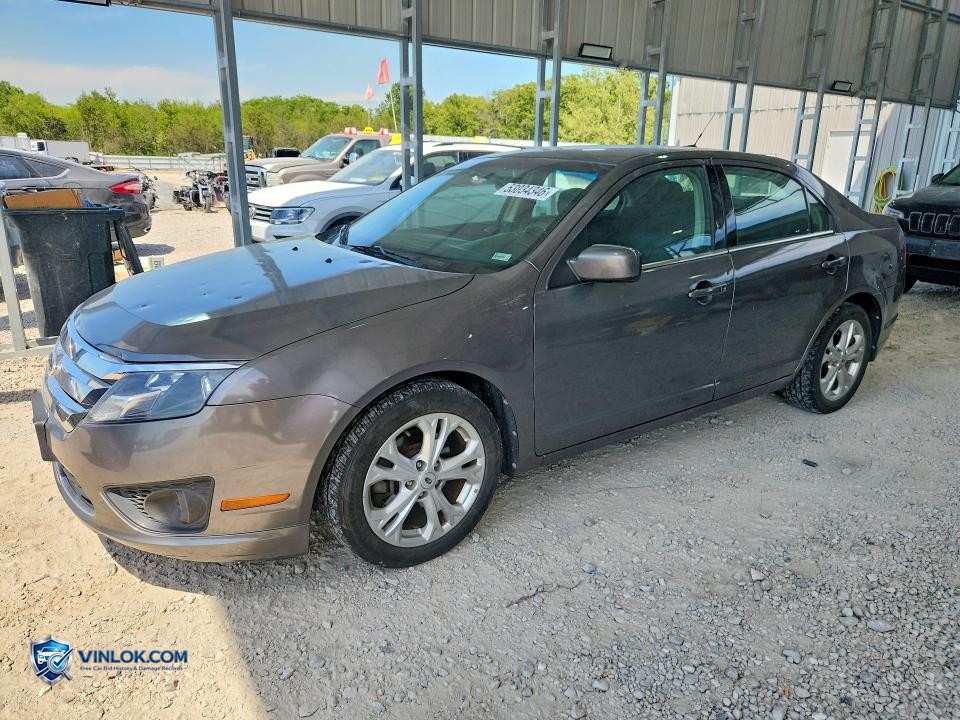 2012 FORD FUSION SE – Lot 53034346 auction photo
