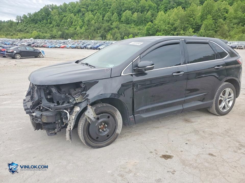2018 FORD EDGE TITANIUM – Lot 53034946 auction photo