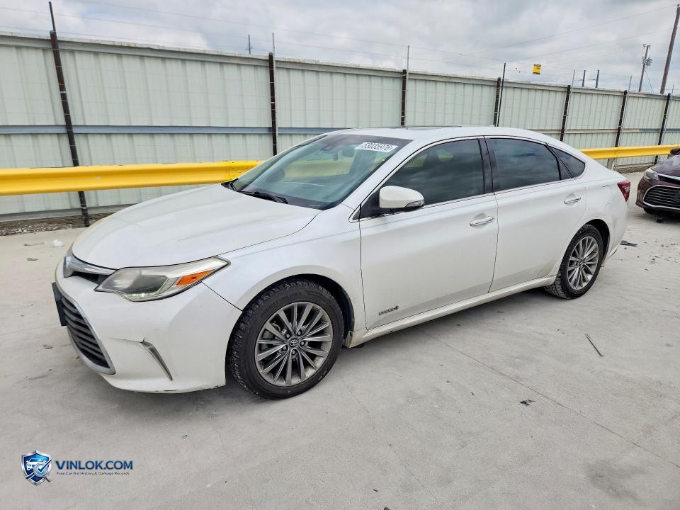 2016 TOYOTA AVALON HYBRID LIMITED – Lot 53035976 auction photo