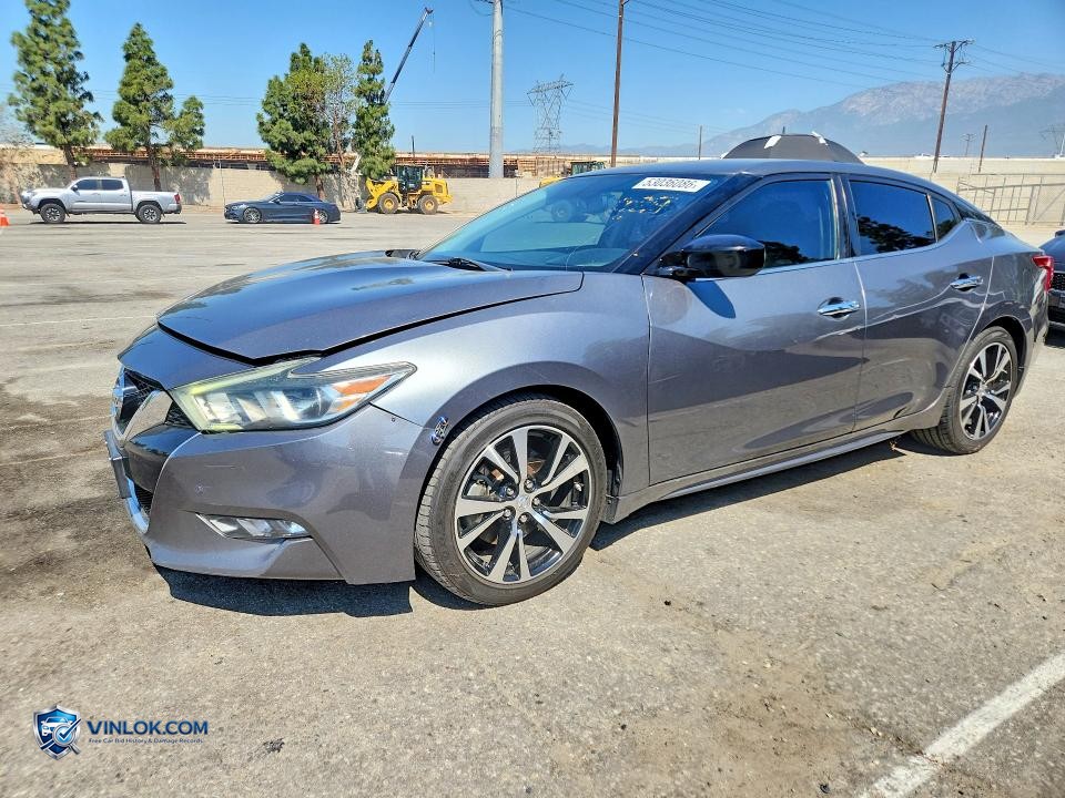 2018 NISSAN MAXIMA 3.5 S – Lot 53036086 auction photo