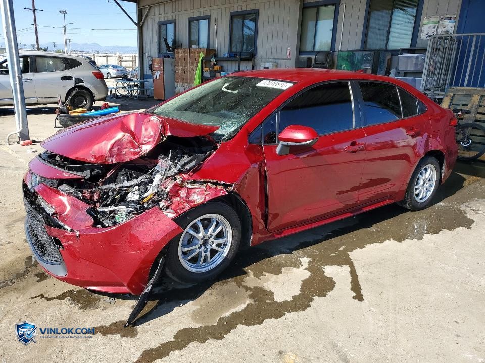 2022 TOYOTA COROLLA LE – Lot 53036816 auction photo