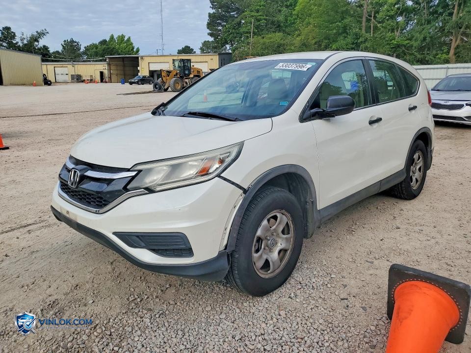 2016 HONDA CR-V LX – Lot 53037996 auction photo
