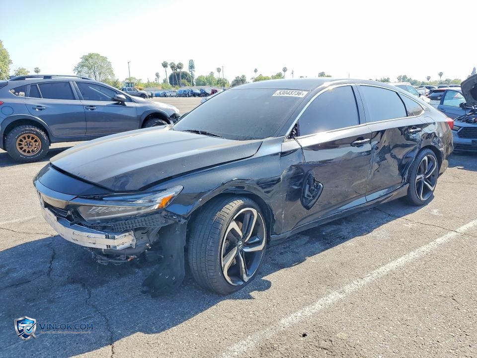 2021 HONDA ACCORD SPORT – Lot 53043736 auction photo