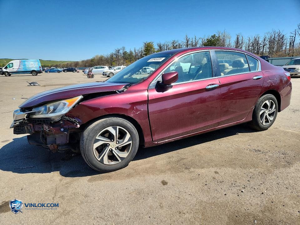 2017 HONDA ACCORD LX – Lot 53045326 auction photo
