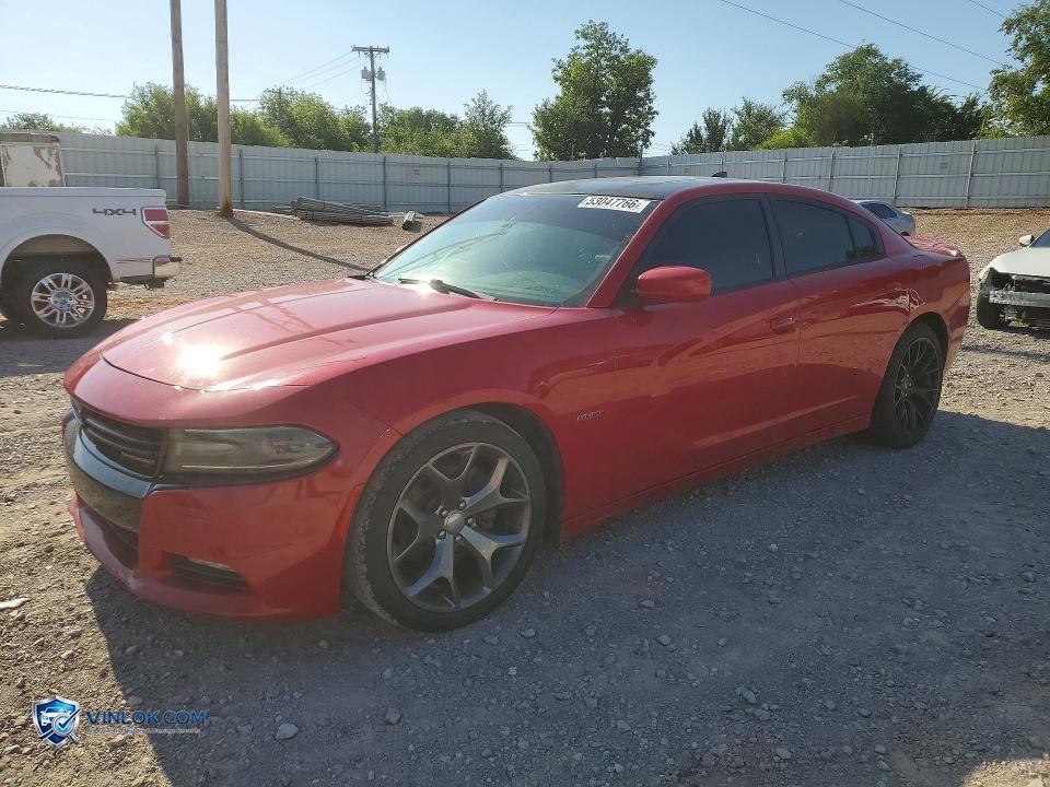 2016 DODGE CHARGER R – Lot 53047766 auction photo