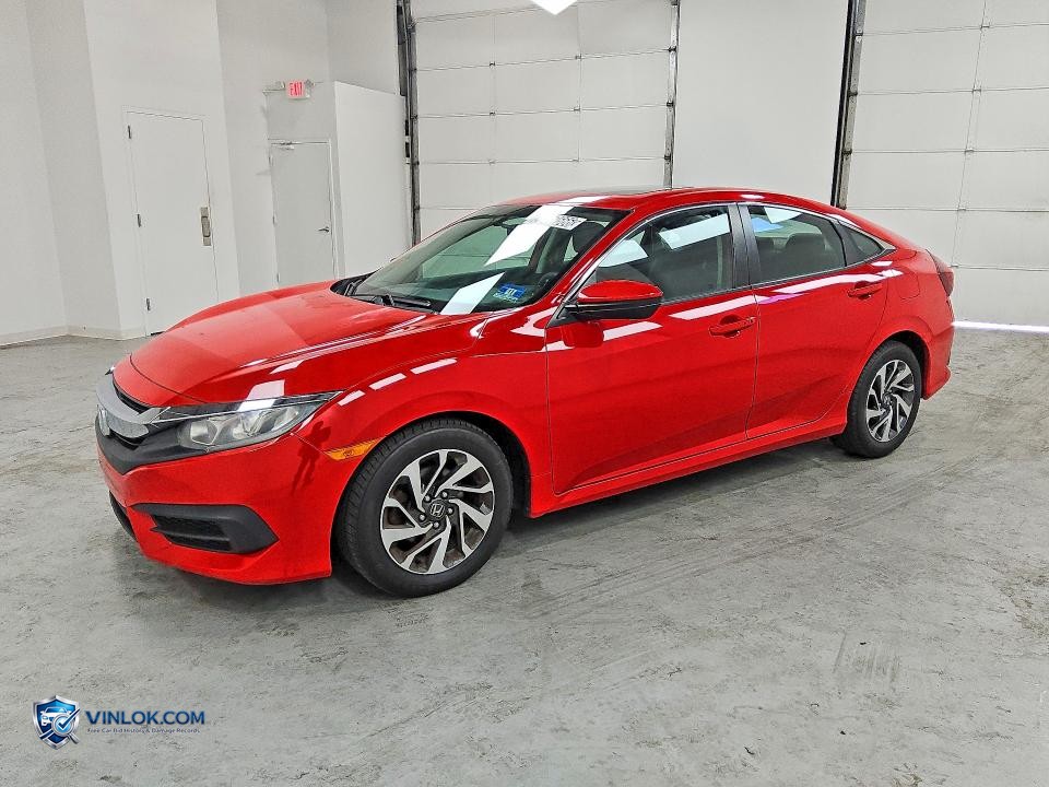 2016 HONDA CIVIC EX – Lot 53050666 auction photo