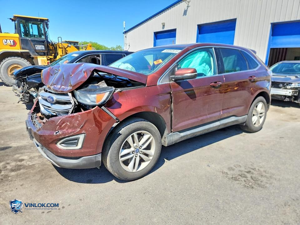 2015 FORD EDGE SEL – Lot 53050976 auction photo