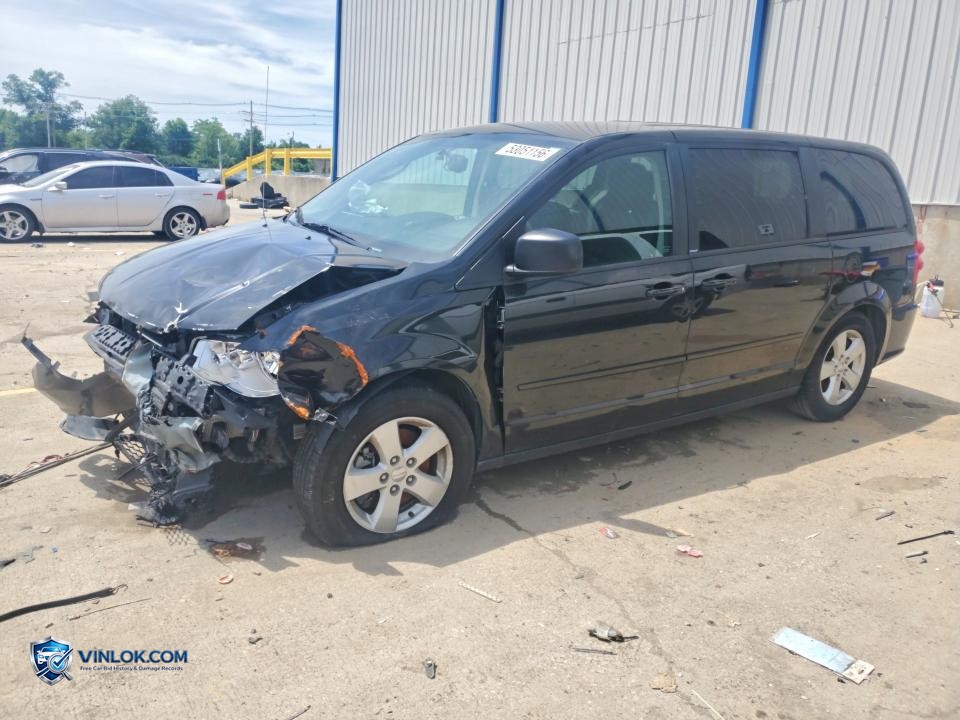 2014 DODGE GRAND CARAVAN SE – Lot 53051156 auction photo