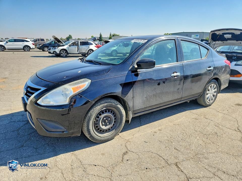 2015 NISSAN VERSA 1.6 SV – Lot 53052676 auction photo