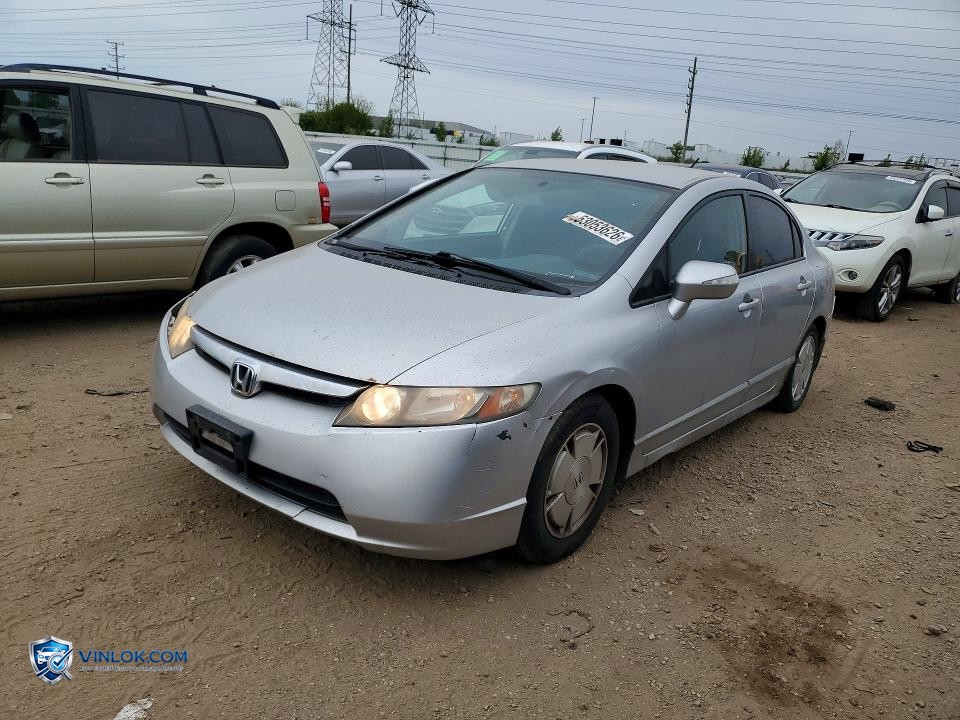 2008 HONDA CIVIC – Lot 53053626 auction photo