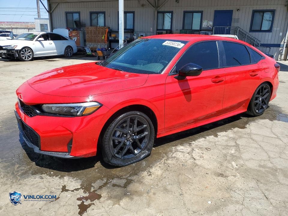 2025 HONDA CIVIC SPORT – Lot 53058236 auction photo
