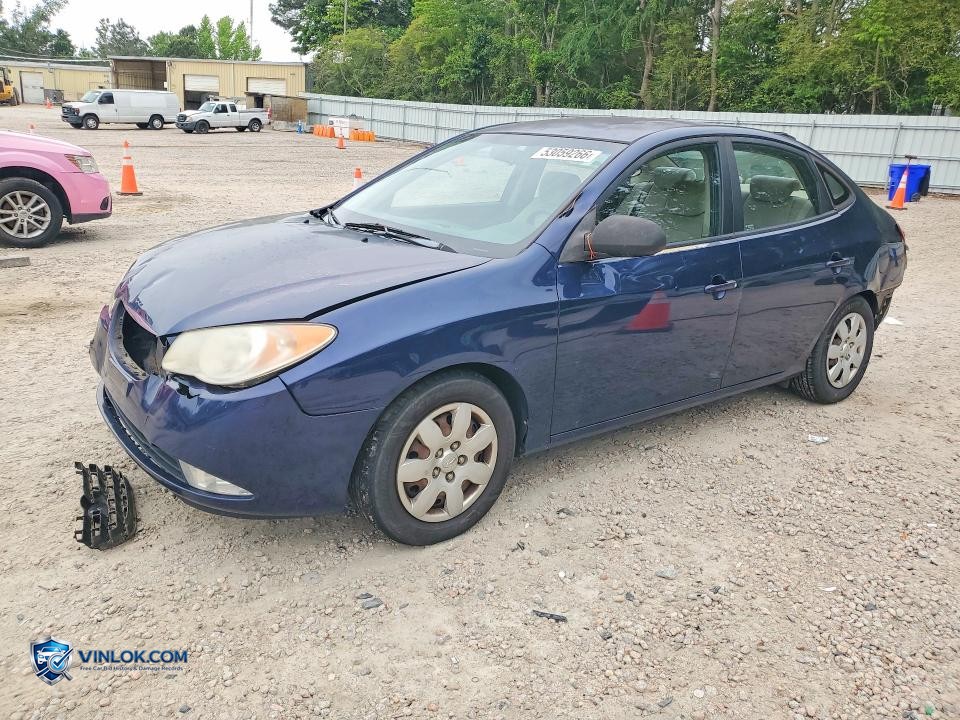 2008 HYUNDAI ELANTRA GLS – Lot 53059266 auction photo