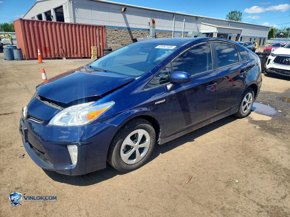 2014 TOYOTA PRIUS THREE – Lot 53063106 auction photo