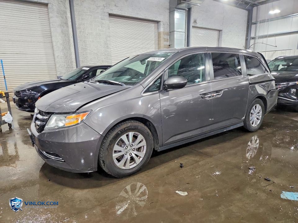 2017 HONDA ODYSSEY EXL – Lot 53063796 auction photo
