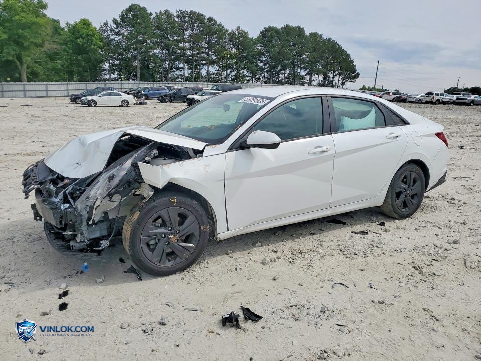 2022 HYUNDAI ELANTRA SEL – Lot 53064536 auction photo