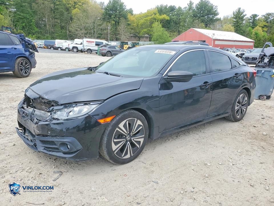 2016 HONDA CIVIC EXL – Lot 53069006 auction photo