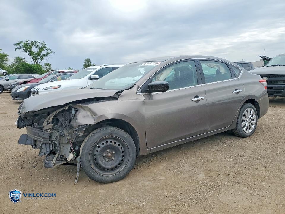 2015 NISSAN SENTRA SV – Lot 53071676 auction photo