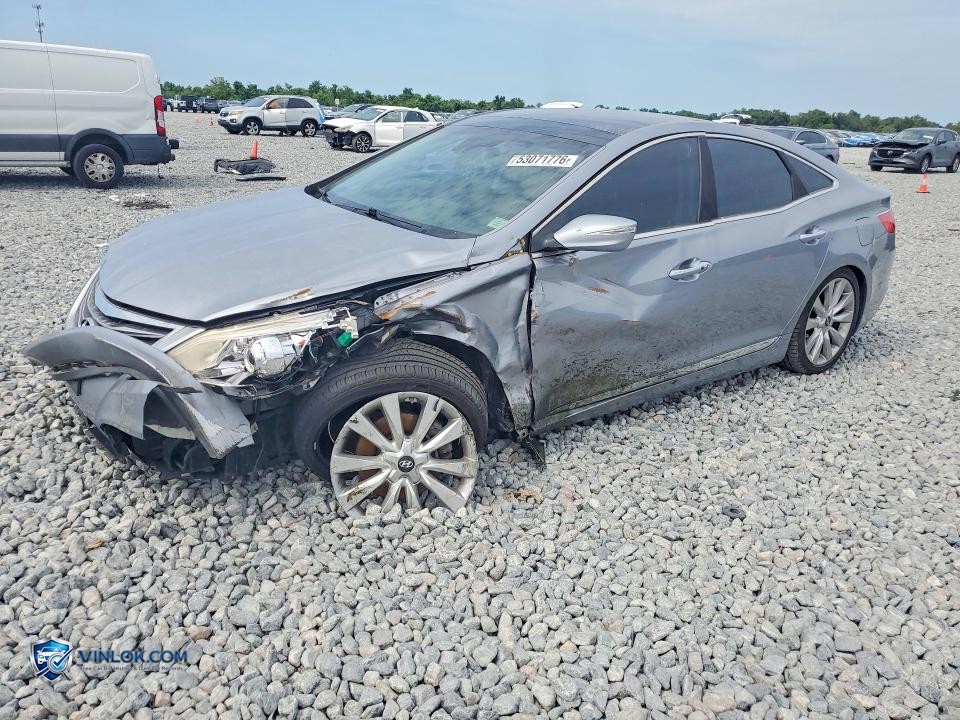 2016 HYUNDAI AZERA LIMITED – Lot 53071776 auction photo
