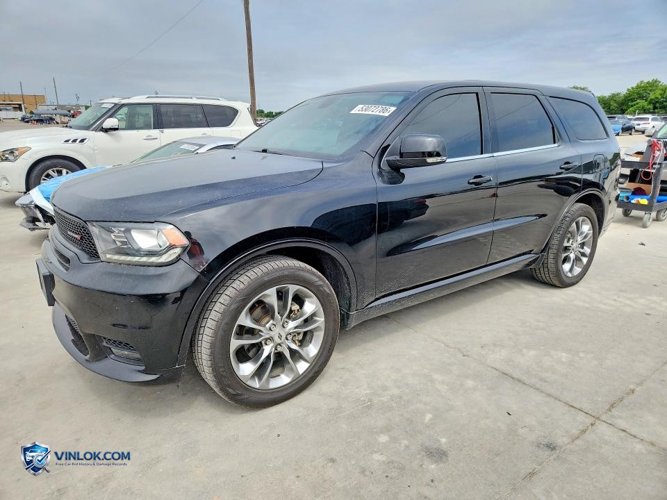 2019 DODGE DURANGO GT – Lot 53072786 auction photo