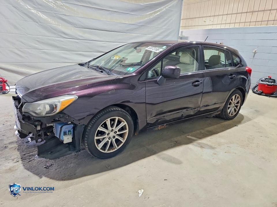 2012 SUBARU IMPREZA PREMIUM – Lot 53073186 auction photo