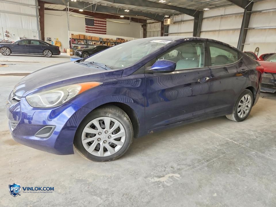 2011 HYUNDAI ELANTRA GLS – Lot 53074446 auction photo