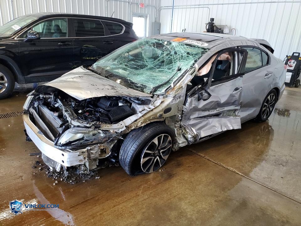 2014 HONDA CIVIC EX – Lot 53075476 auction photo