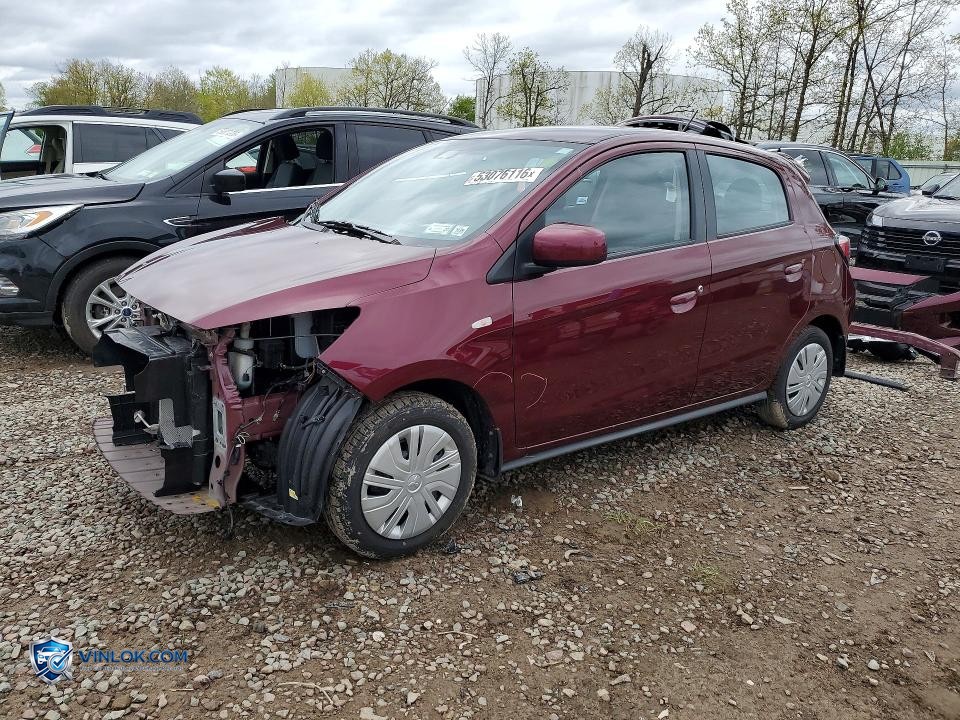 2024 MITSUBISHI MIRAGE ES – Lot 53076116 auction photo