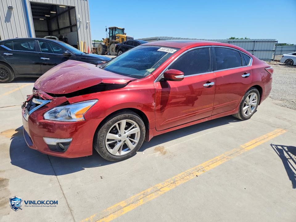 2015 NISSAN ALTIMA 2.5 SL – Lot 53076206 auction photo