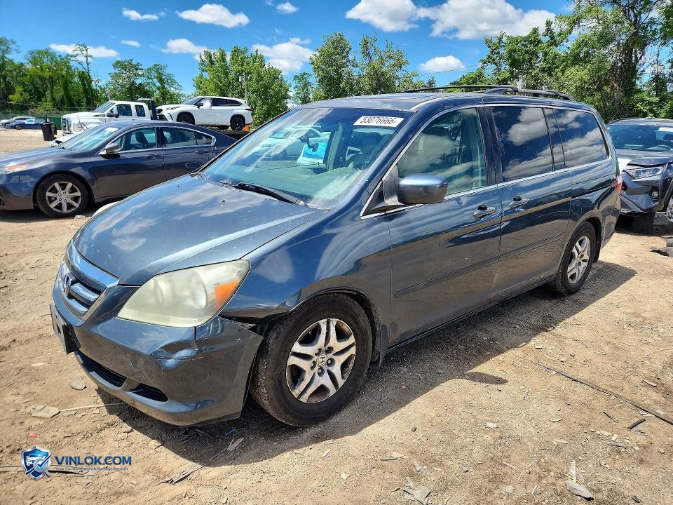 2006 HONDA ODYSSEY EXL – Lot 53076666 auction photo
