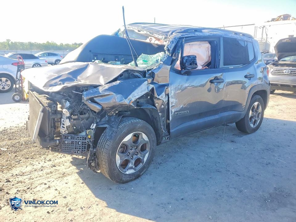 2018 JEEP RENEGADE SPORT – Lot 53079216 auction photo