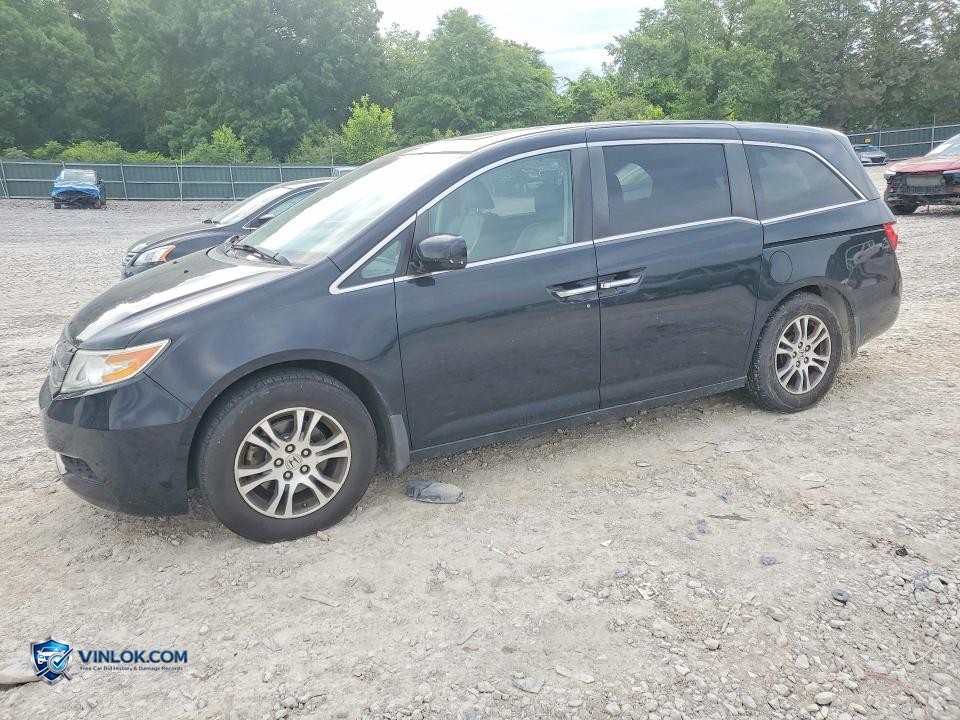 2013 HONDA ODYSSEY EXL – Lot 53079246 auction photo