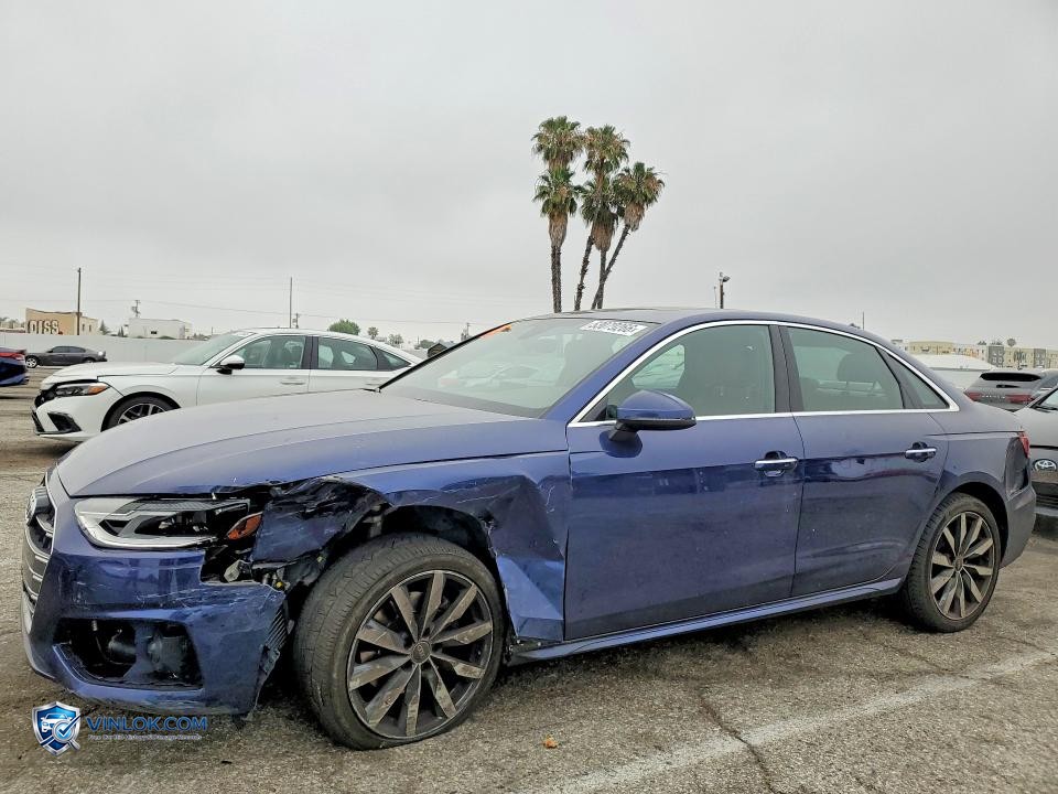 2022 AUDI A4 PREMIUM 40 – Lot 53079266 auction photo