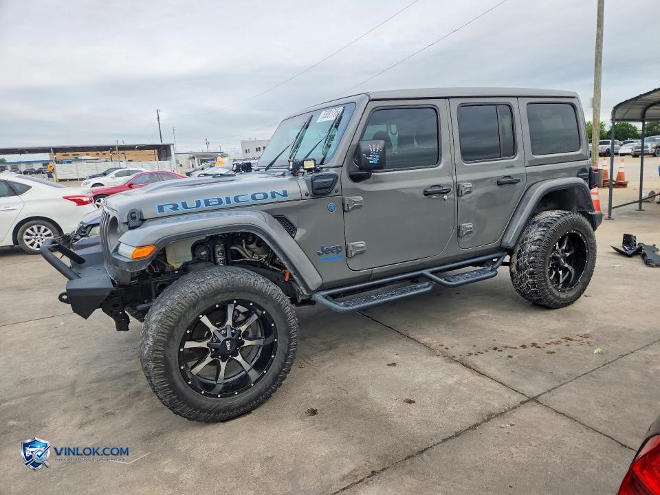 2021 JEEP WRANGLER UNLIMITED RUBICON 4XE – Lot 53081706 auction photo