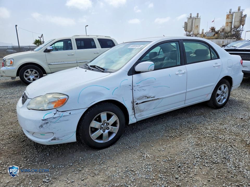 2007 TOYOTA COROLLA LE – Lot 53081976 auction photo