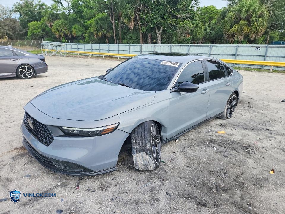 2024 HONDA ACCORD HYBRID SPORT – Lot 53083886 auction photo