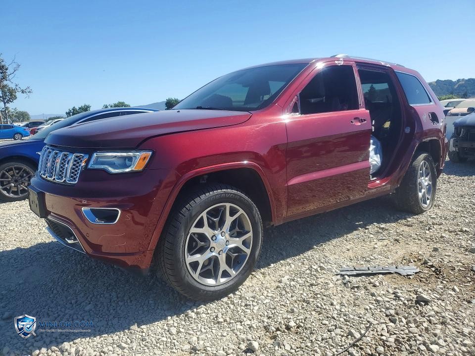 2020 JEEP GRAND CHEROKEE OVERLAND – Lot 53085906 auction photo