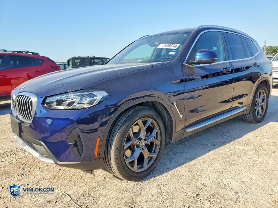 2022 BMW X3 SDRIVE30I – Lot 53090746 auction photo
