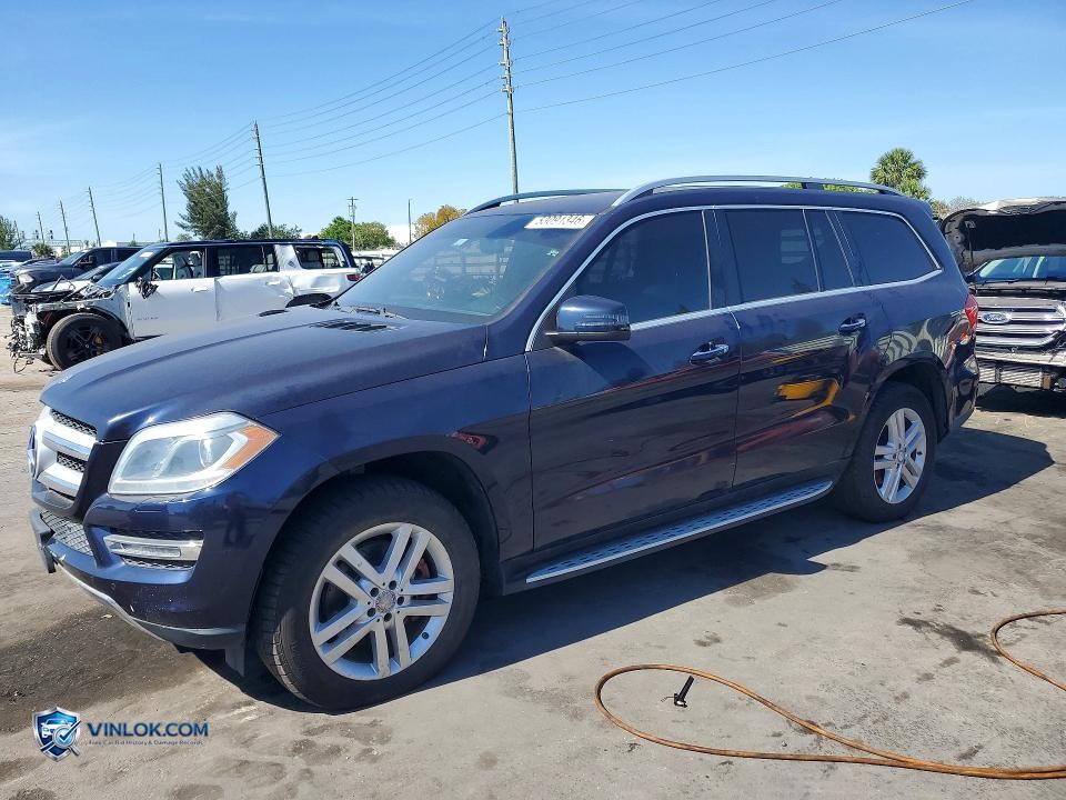 2014 MERCEDES-BENZ GL 450 4MATIC – Lot 53091346 auction photo