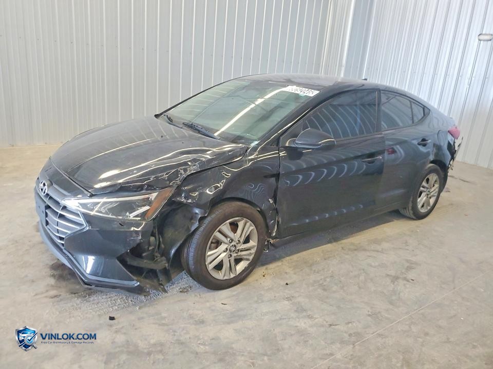 2020 HYUNDAI ELANTRA SEL – Lot 53092046 auction photo